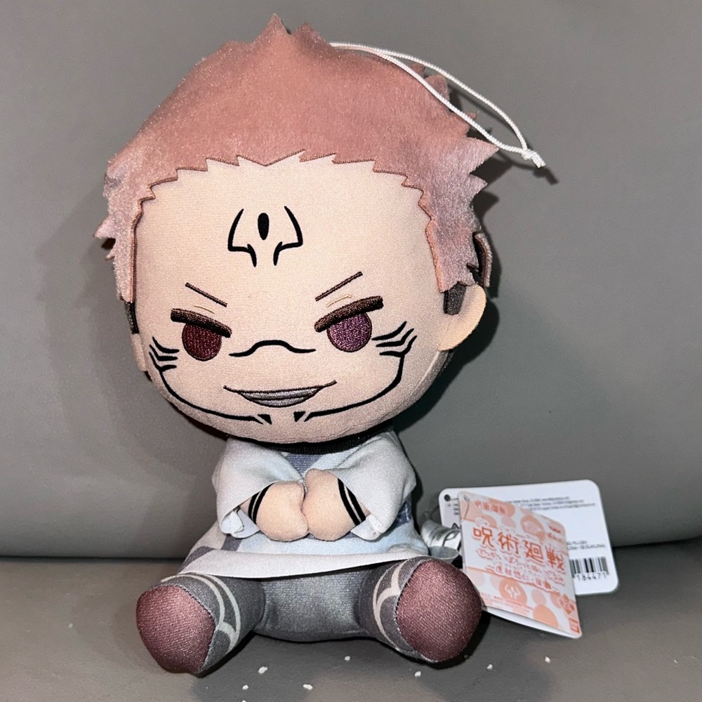 Bandai Spirits Jujutsu Kaisen Kyurumaru Ryomen Sukuna 8” Plush Doll Toy